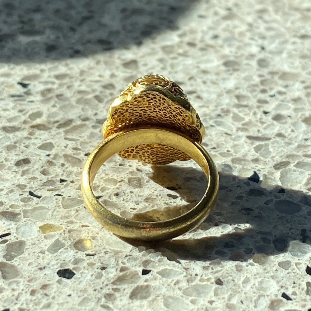 Vintage Amethyst Ring - Picture 5 of 7